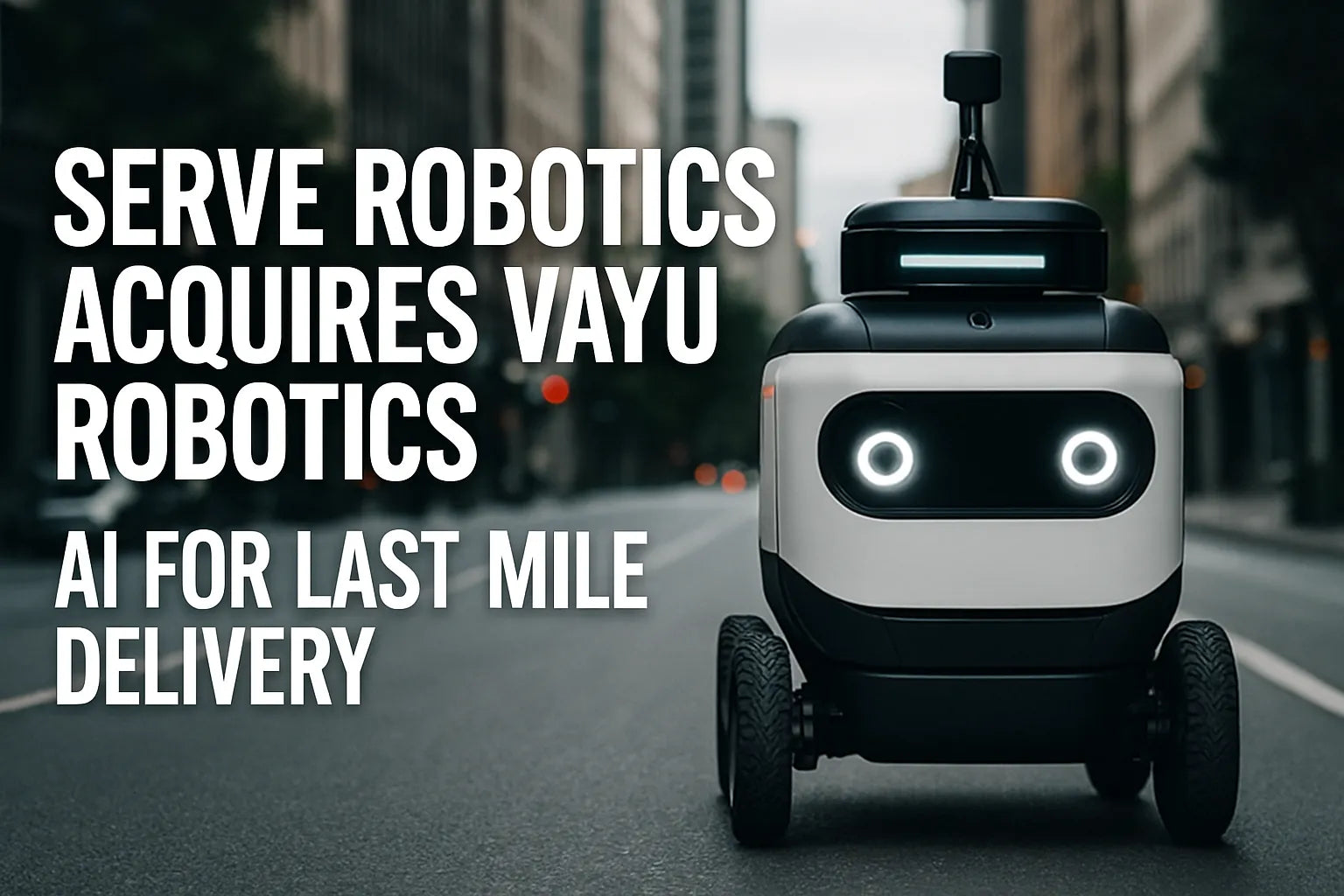 Serve Robotics i Vayu Robotics: Strategijska Akvizicija za Unapređenje